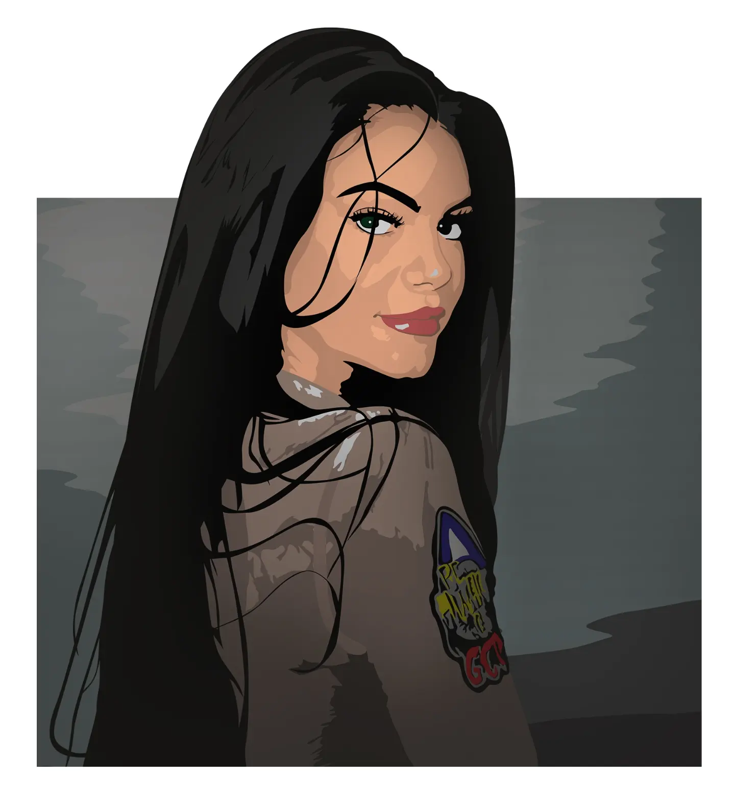 Customs Digital Portrait - Image 2