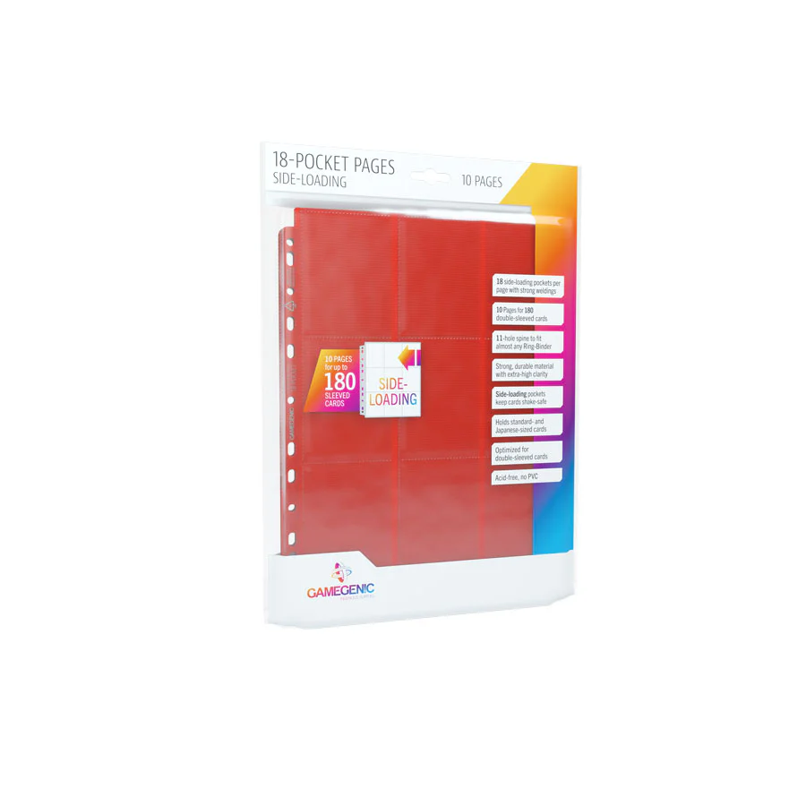 Gamegenic Sideloading 18-Pocket Pages 10 pcs Pack - Image 5