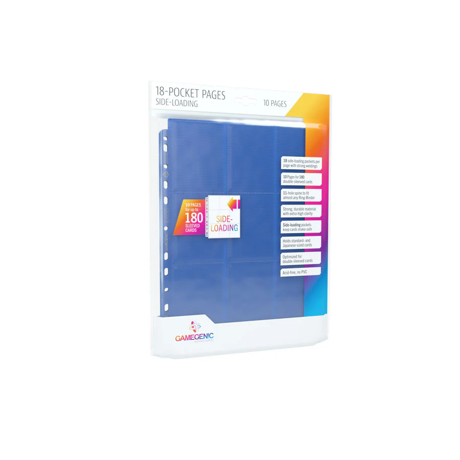 Gamegenic Sideloading 18-Pocket Pages 10 pcs Pack - Image 6