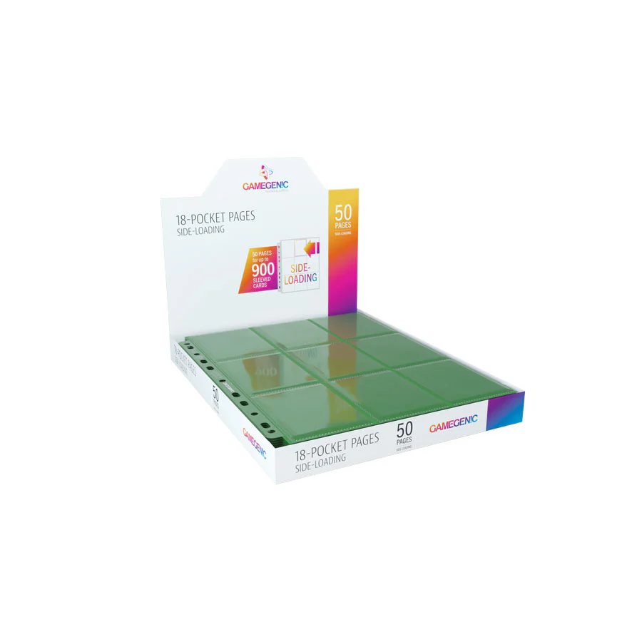 Gamegenic Ultrasonic 18-Pocket Pages Sideloading DISPLAY (50 pcs) - Image 3