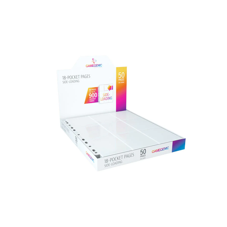 Gamegenic Ultrasonic 18-Pocket Pages Sideloading DISPLAY (50 pcs) - Image 4