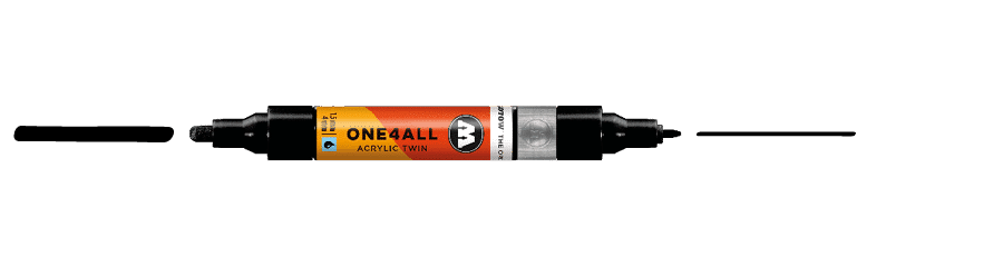 Molotow ONE4ALL Acrylic Twin Marker - Image 5