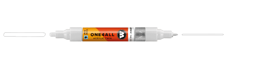 Molotow ONE4ALL Acrylic Twin Marker - Image 6
