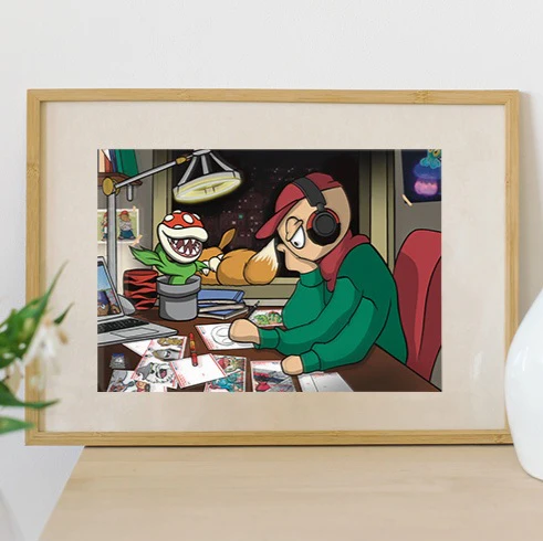 Octulos Lo-Fi Print
