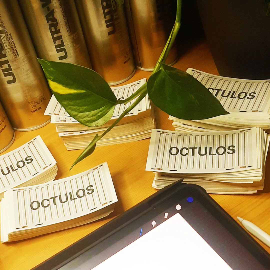 Octulos Container Eggshell Sticker - Image 3
