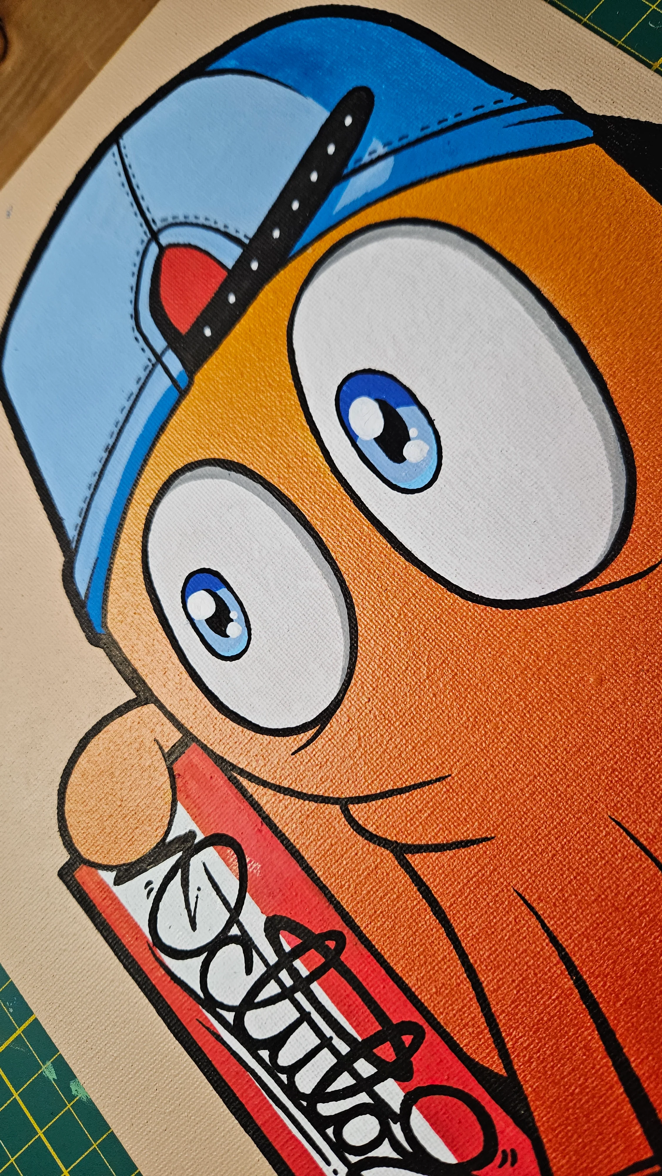 Octulos Hello lab holder Painting Canvas - Image 7