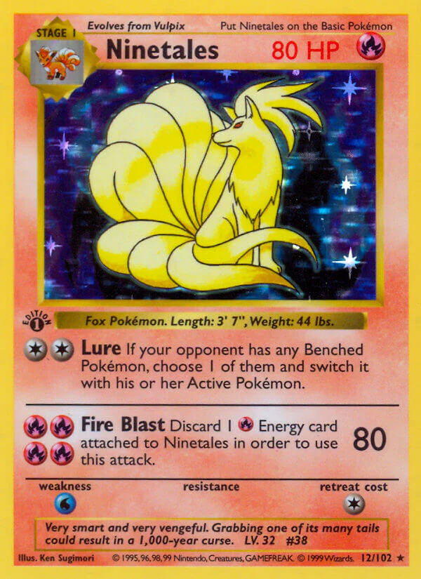 Base Set 012 Ninetales