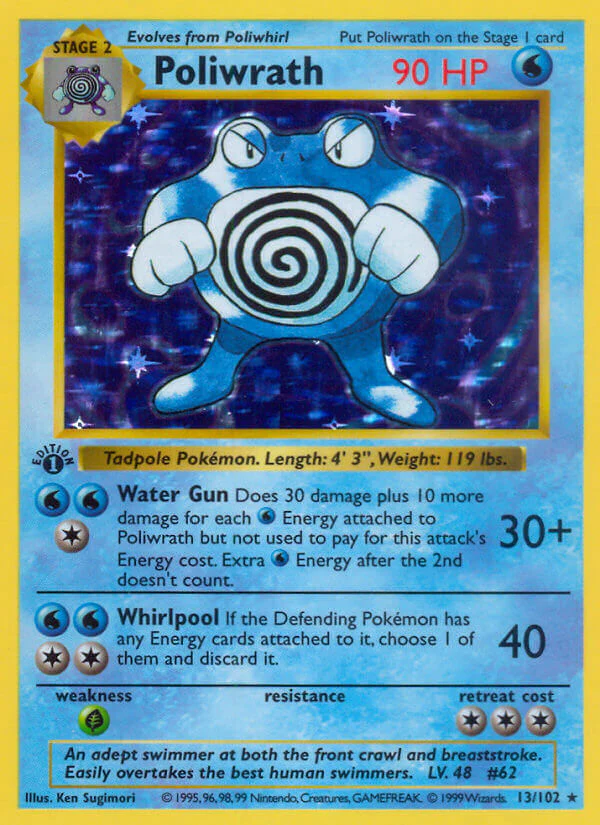 Base Set 013 Poliwrath