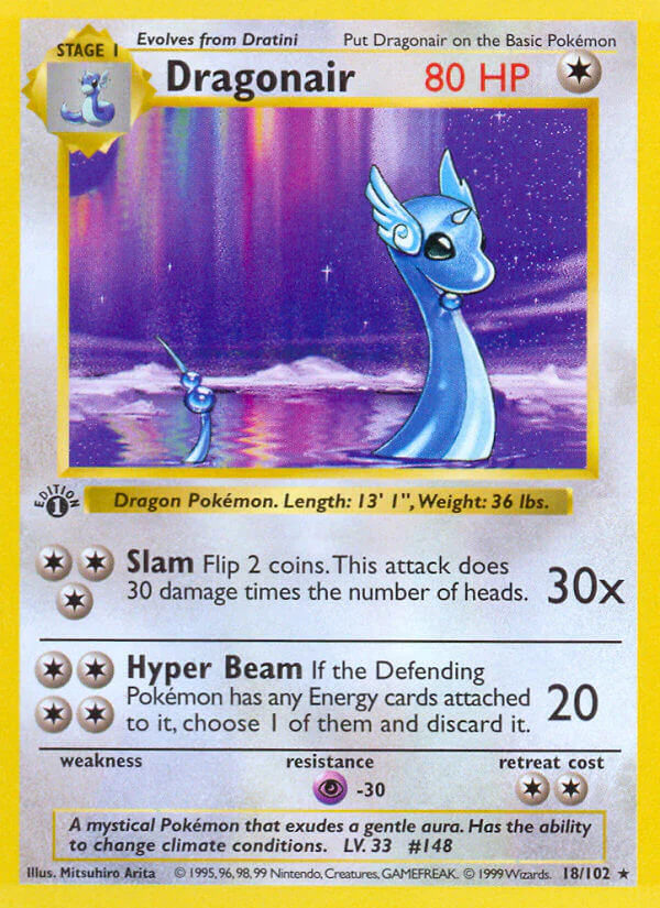 Base Set 018 Dragonair