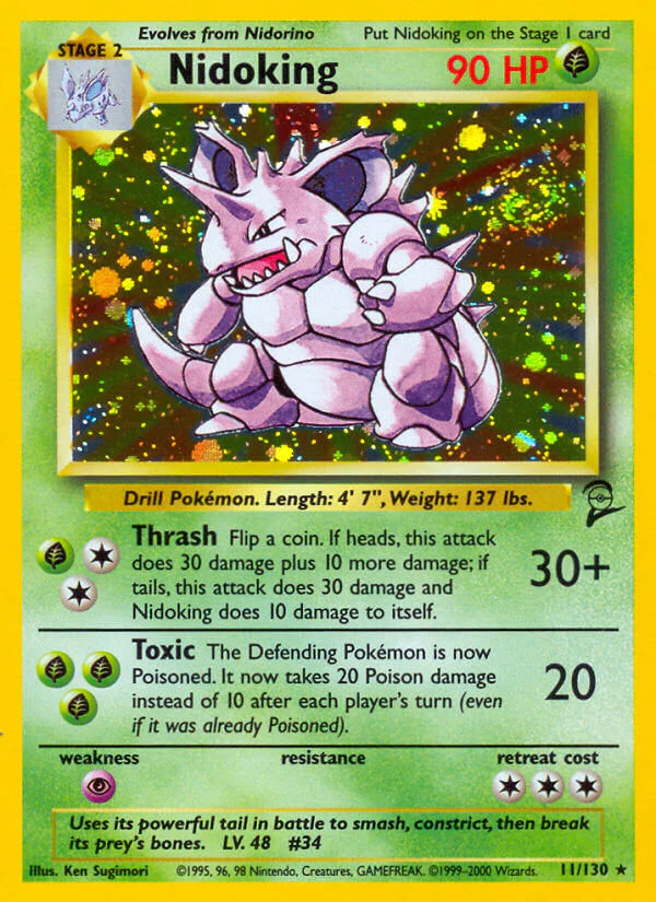 Base Set 2 011 Nidoking
