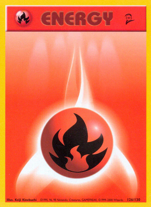 Base Set 2 126 Fire Energy