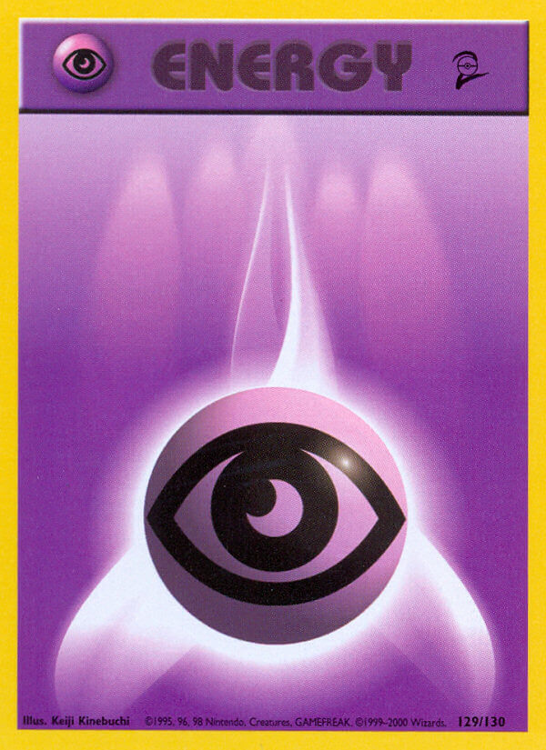 Base Set 2 129 Psychic Energy