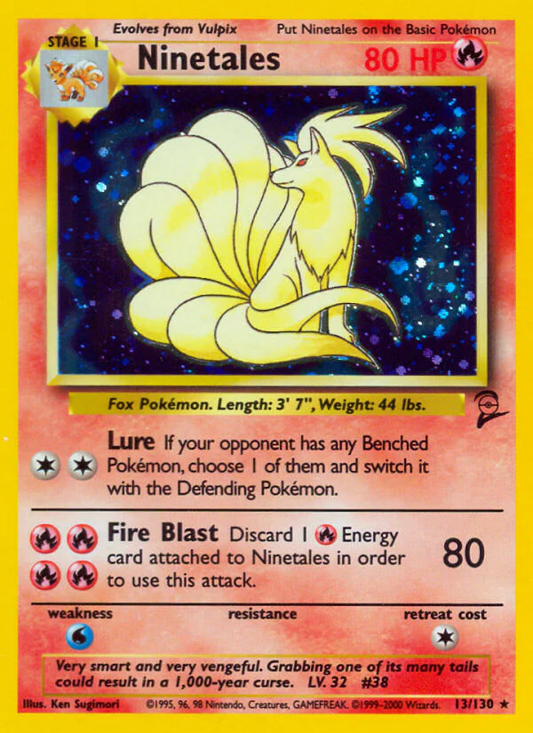 Base Set 2 013 Ninetales