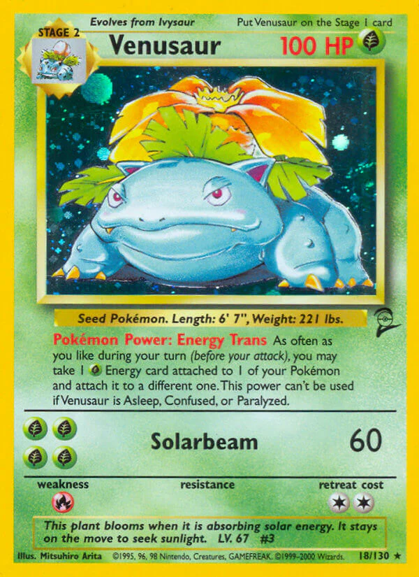 Base Set 2 018 Venusaur