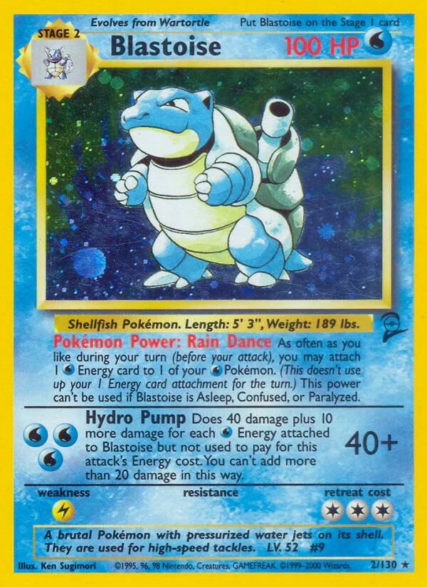 Base Set 2 002 Blastoise