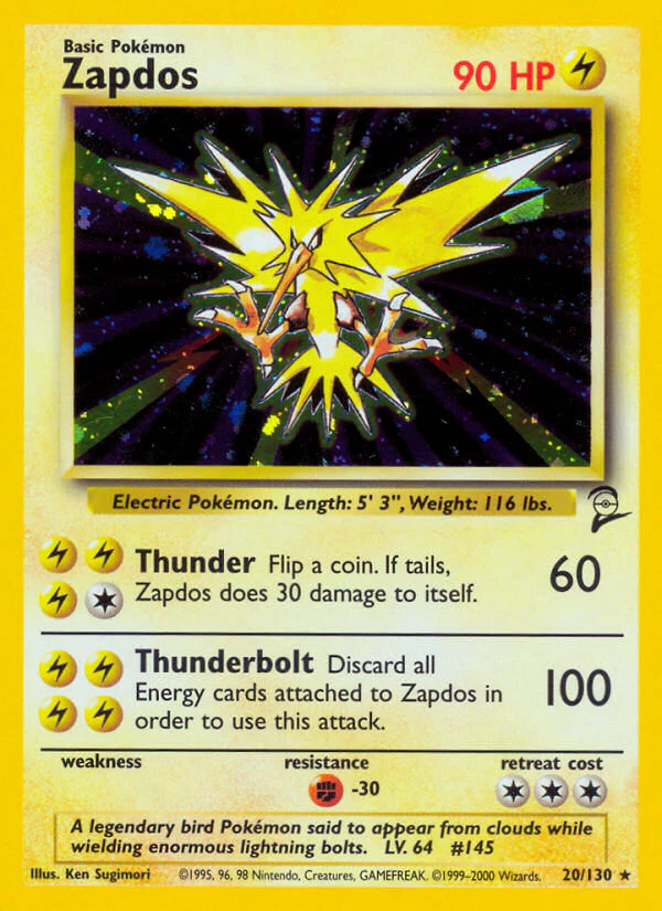 Base Set 2 020 Zapdos
