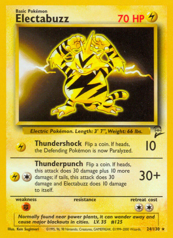Base Set 2 024 Electabuzz