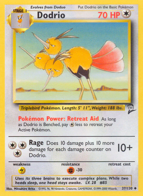 Base Set 2 037 Dodrio