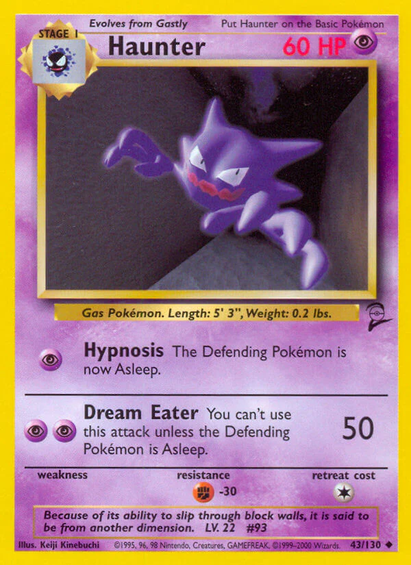 Base Set 2 043 Haunter