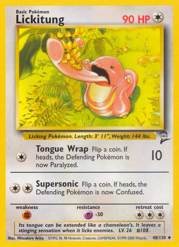 Base Set 2 048 Lickitung