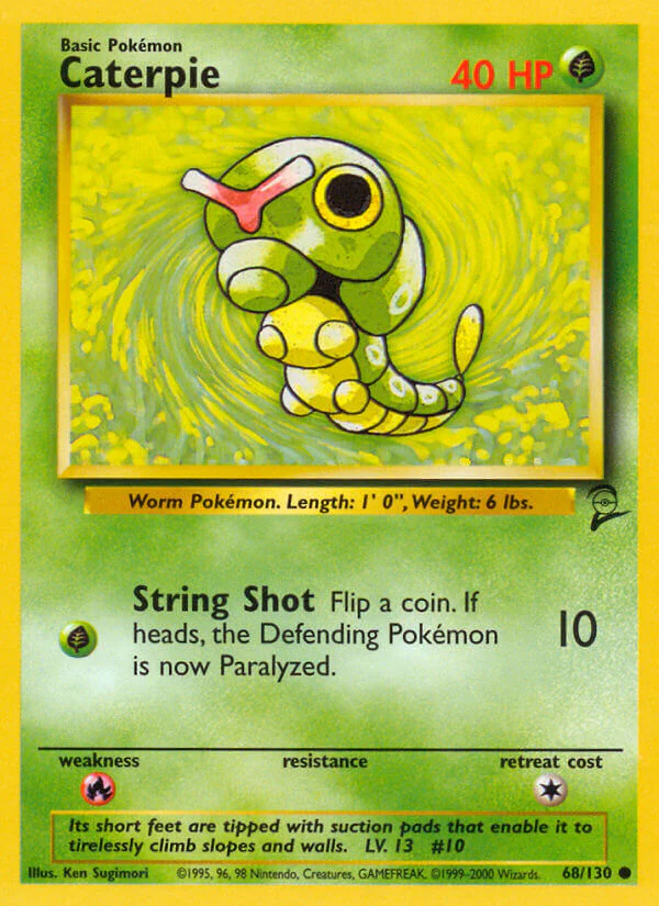 Base Set 2 068 Caterpie