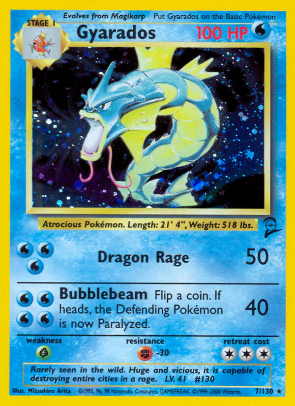 Base Set 2 007 Gyarados