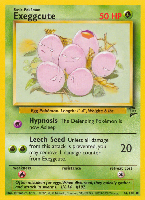 Base Set 2 074 Exeggcute