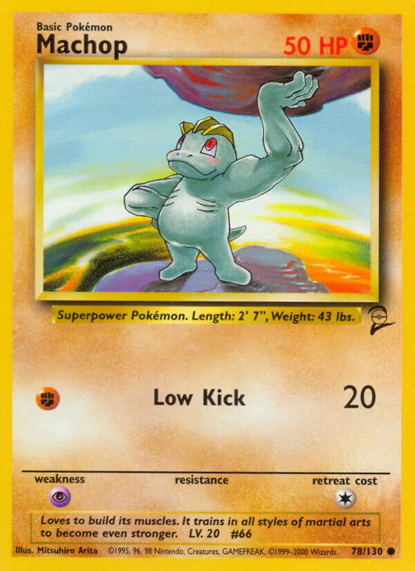 Base Set 2 078 Machop