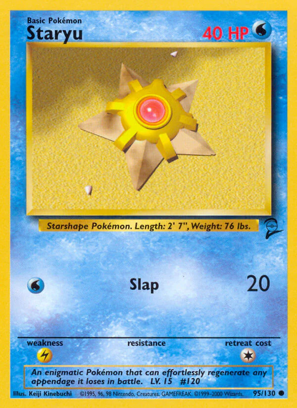 Base Set 2 095 Staryu