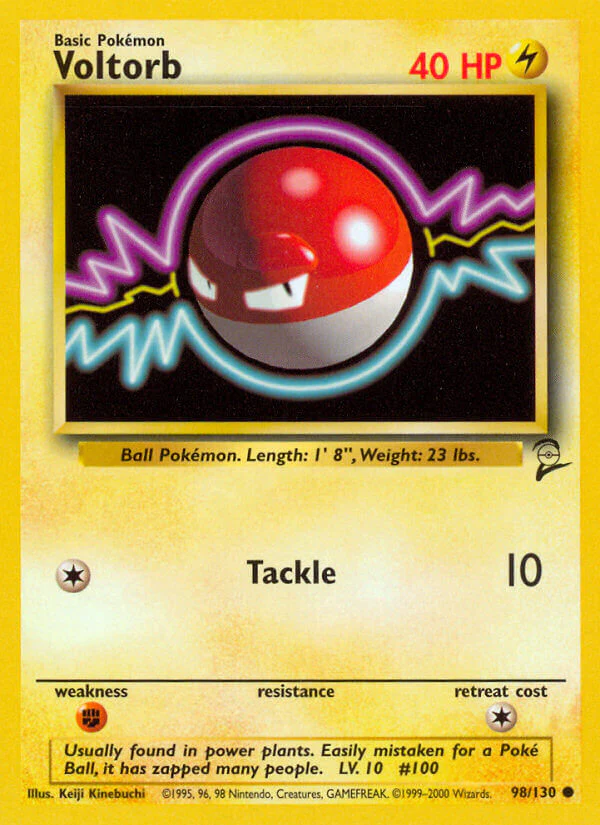 Base Set 2 098 Voltorb