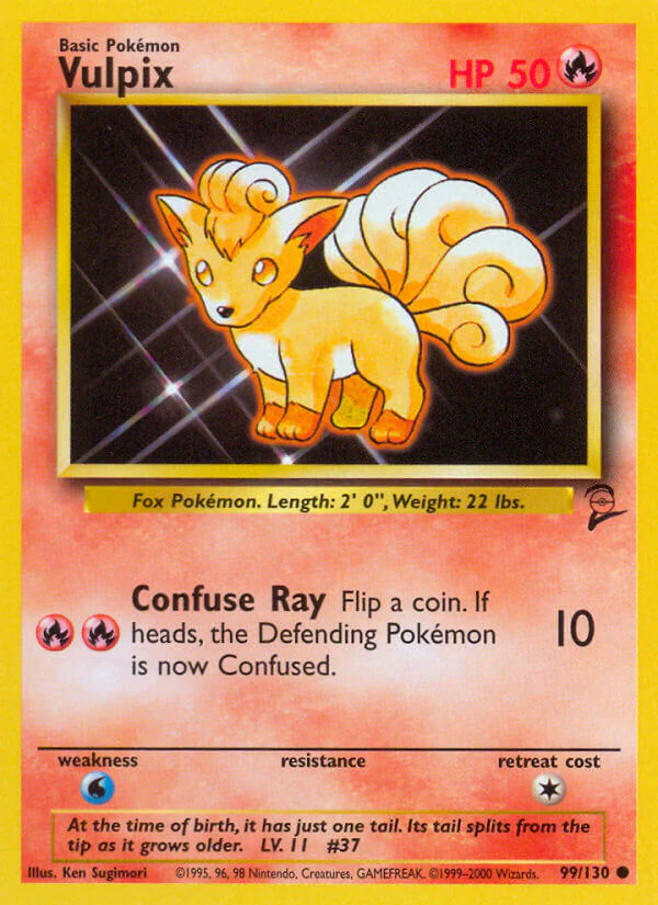 Base Set 2 099 Vulpix