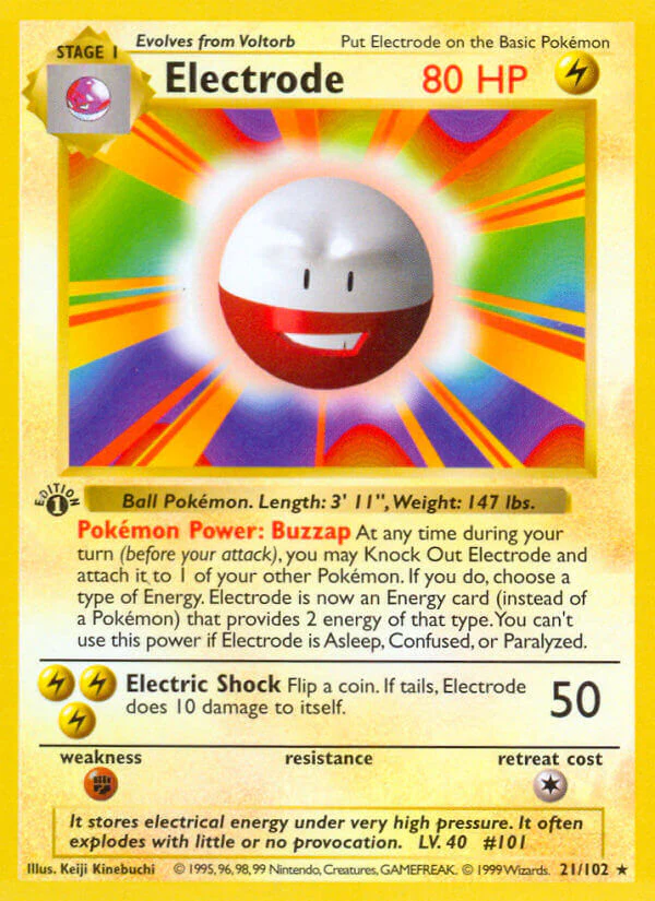 Base Set 021 Electrode