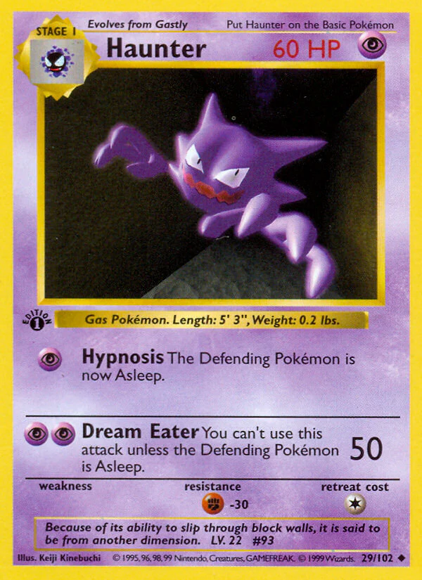 Base Set 029 Haunter