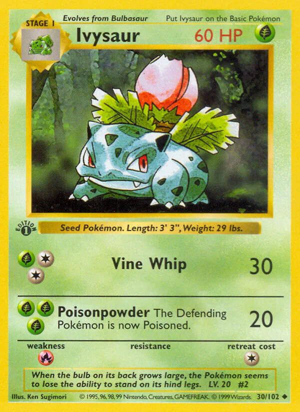 Base Set 030 Ivysaur
