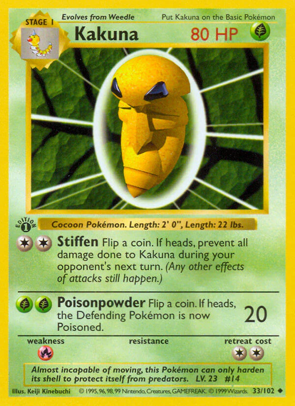 Base Set 033 Kakuna
