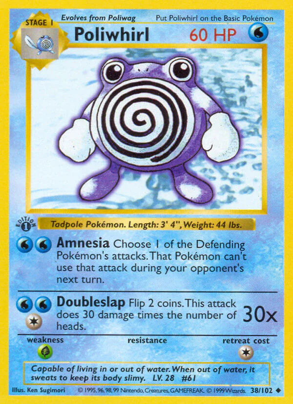 Base Set 038 Poliwhirl