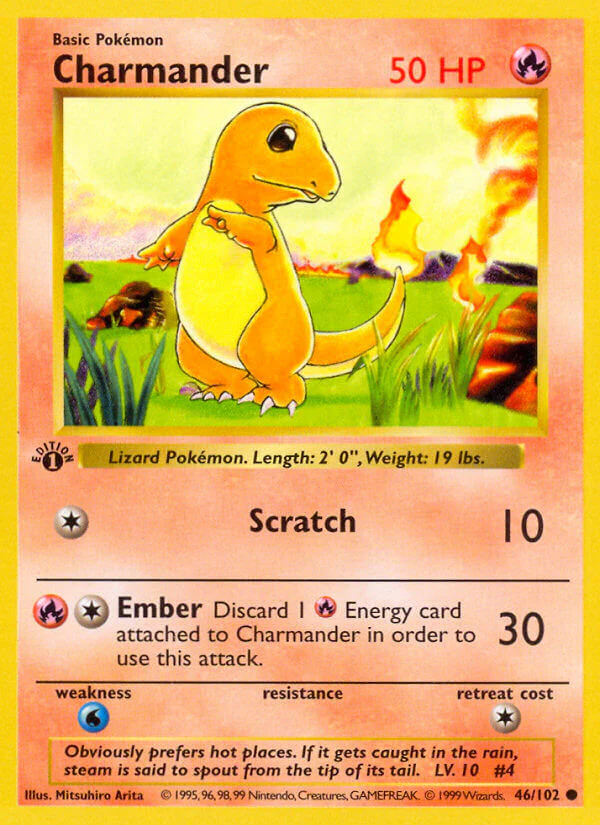 Base Set 046 Charmander