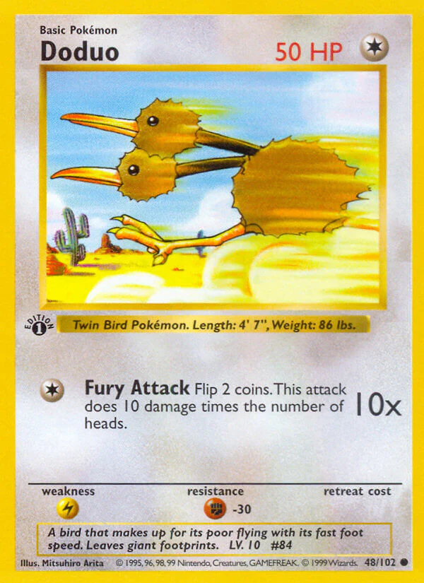Base Set 048 Doduo