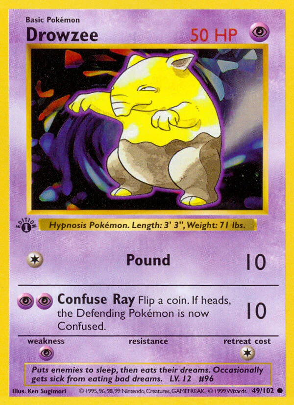 Base Set 049 Drowzee
