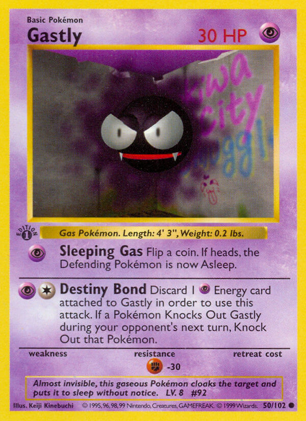 Base Set 050 Gastly