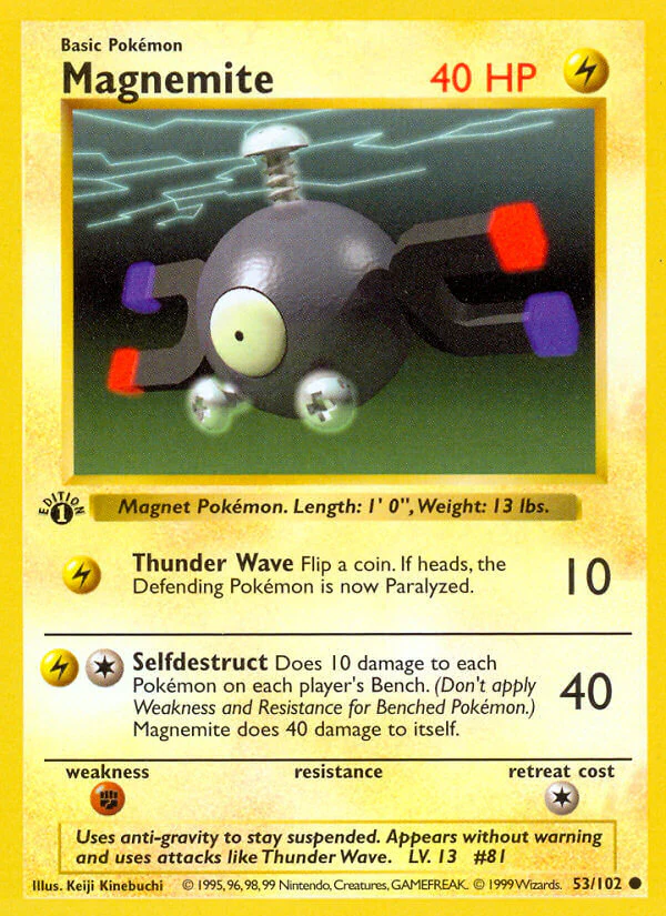 Base Set 053 Magnemite