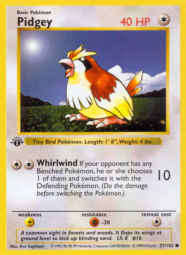 Base Set 057 Pidgey