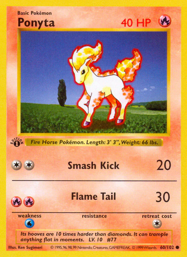 Base Set 060 Ponyta