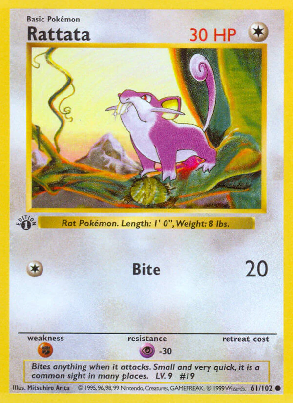 Base Set 061 Rattata