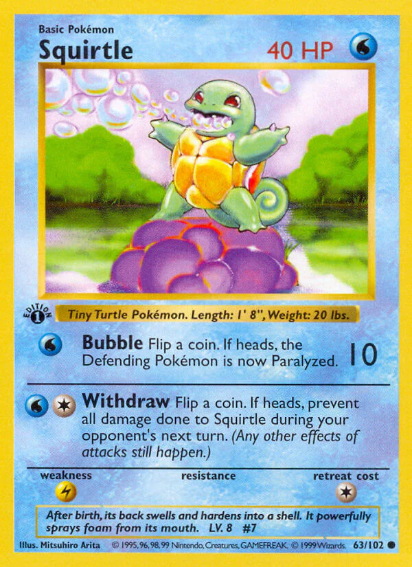 Base Set 063 Squirtle