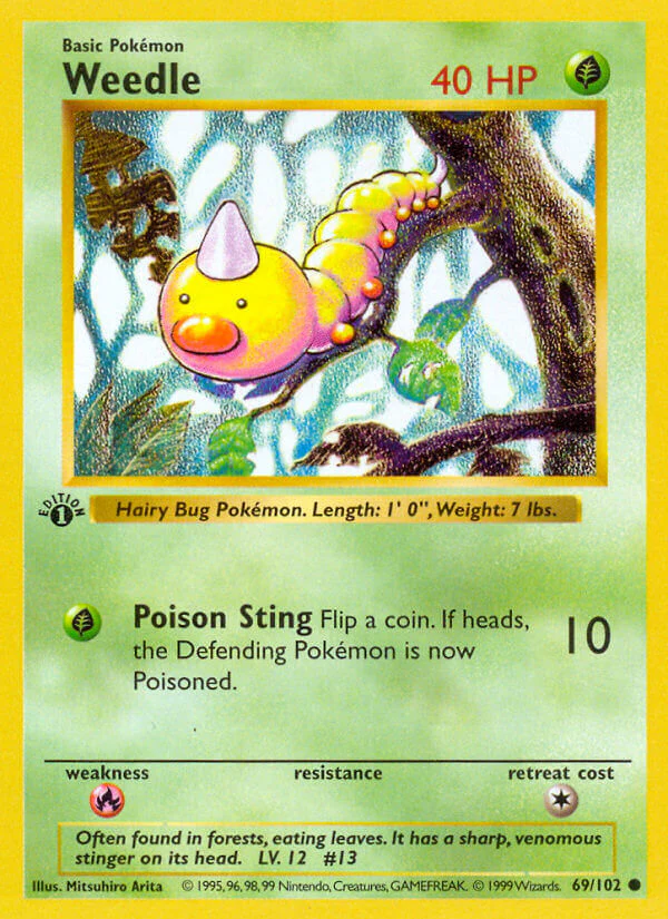 Base Set 069 Weedle