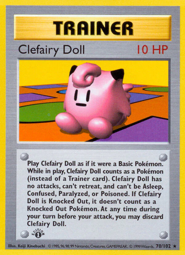 Base Set 070 Clefairy Doll