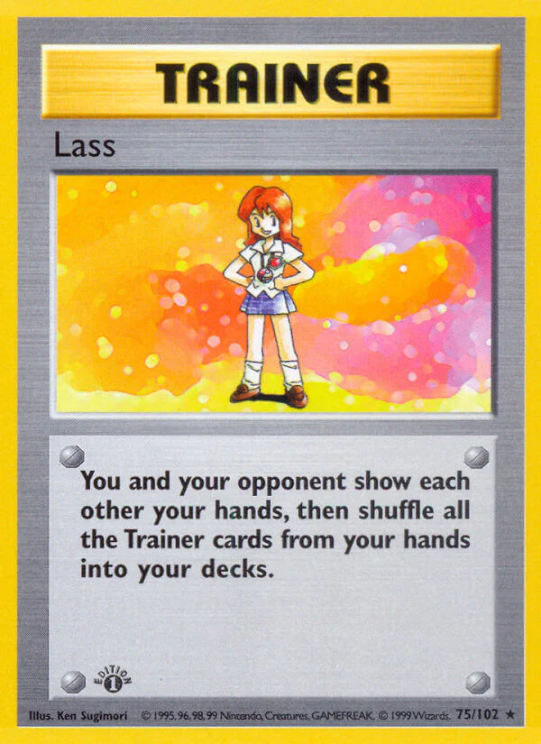 Base Set 075 Lass