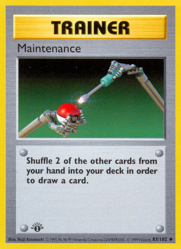 Base Set 083 Maintenance