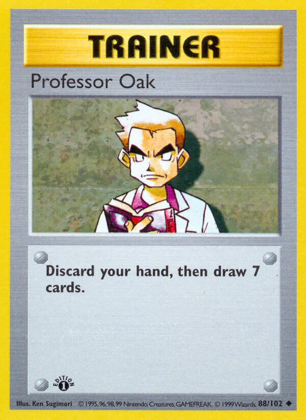 Base Set 088 Professor Oak